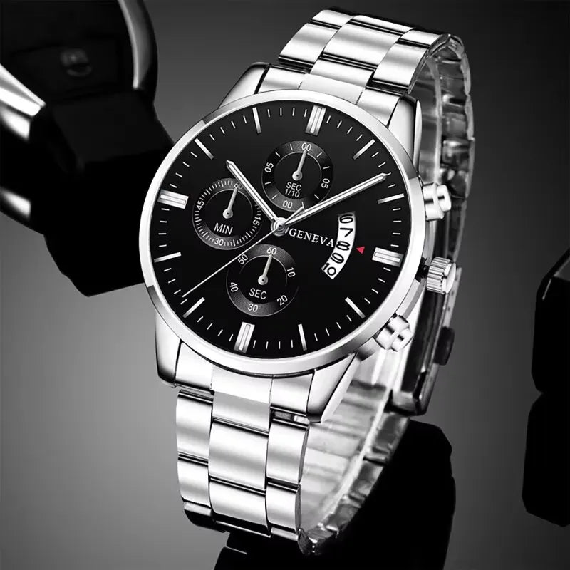 Man Bracelet Wristwatch