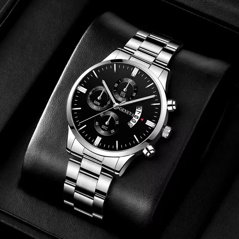 Man Bracelet Wristwatch