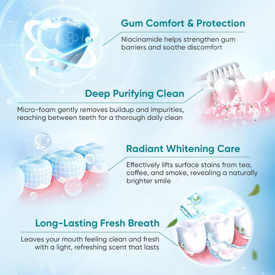 Nicotinamide Whitening Toothpaste