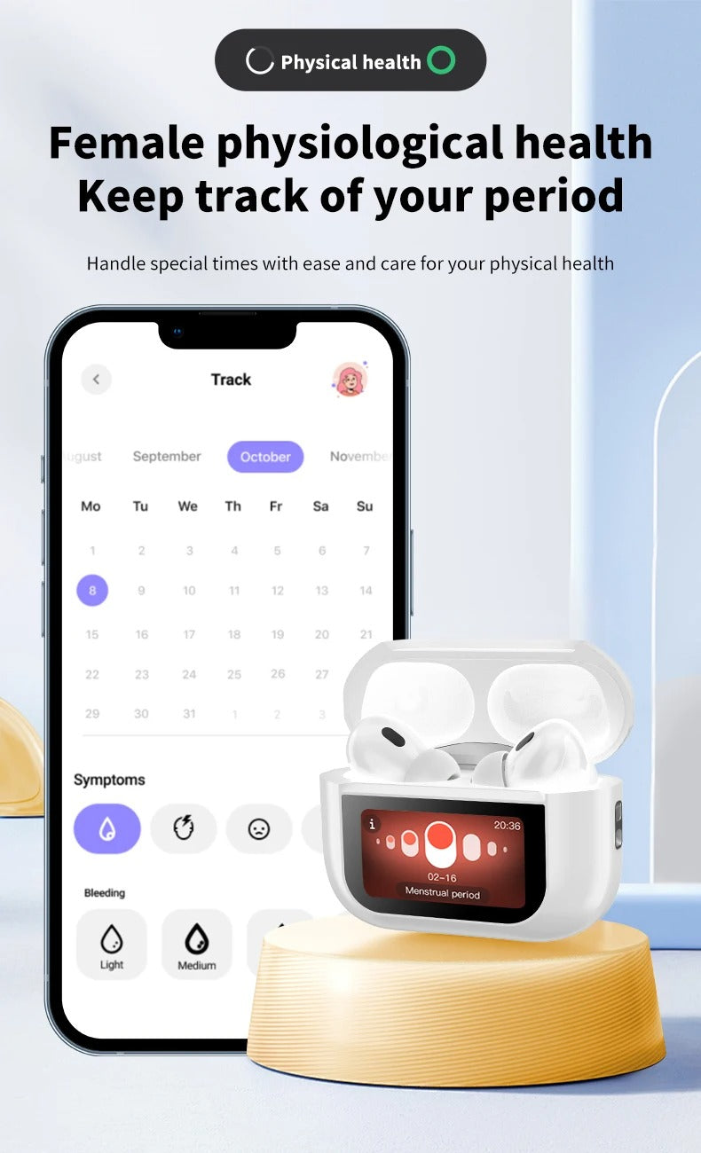 A9 pro Lcd Touch Screen Airpods With Display Control