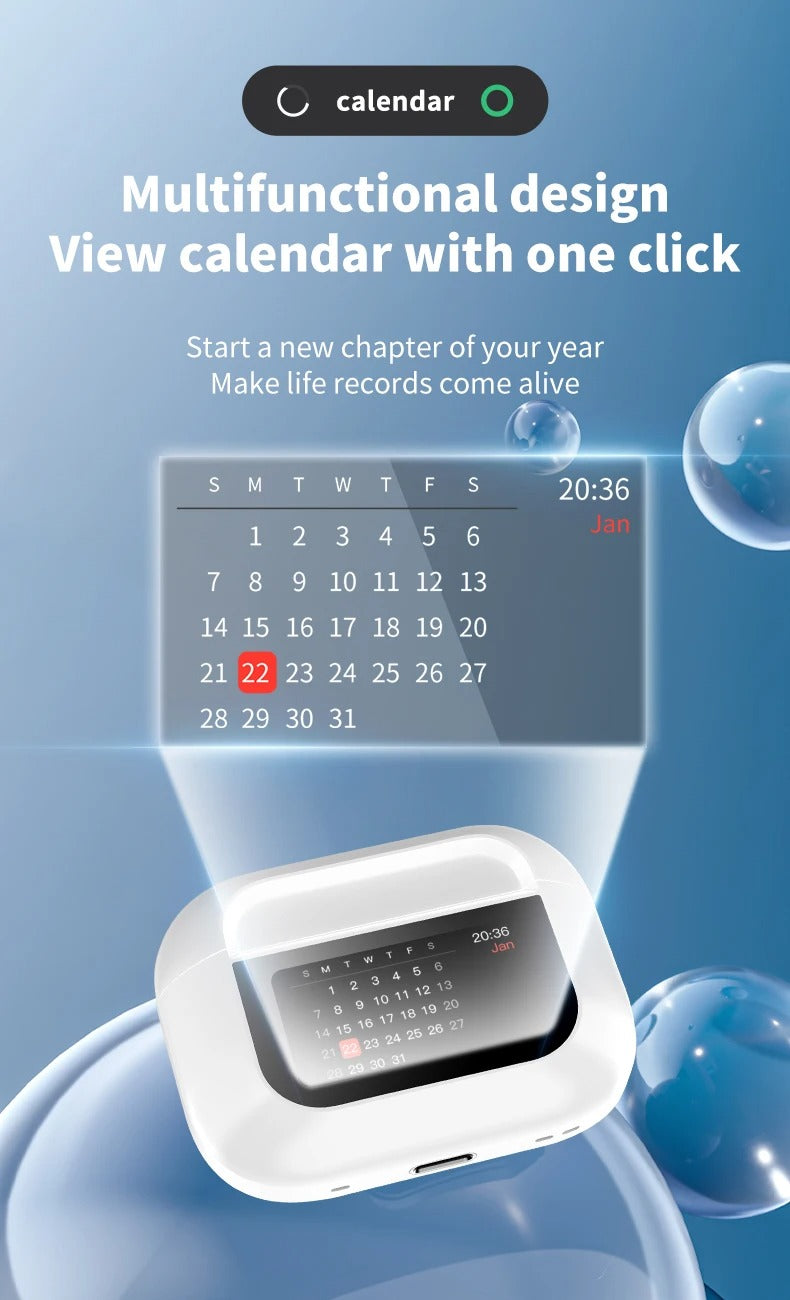 A9 pro Lcd Touch Screen Airpods With Display Control