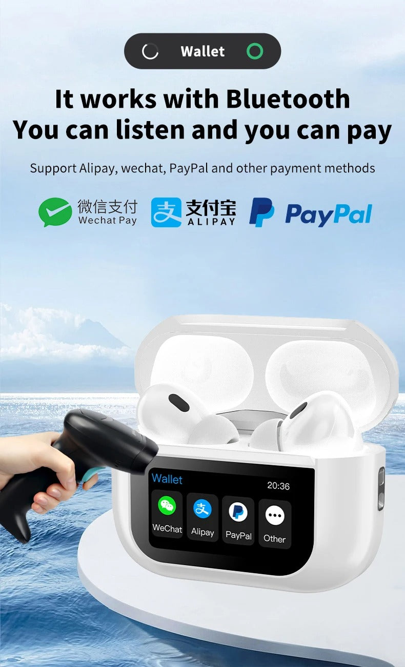A9 pro Lcd Touch Screen Airpods With Display Control