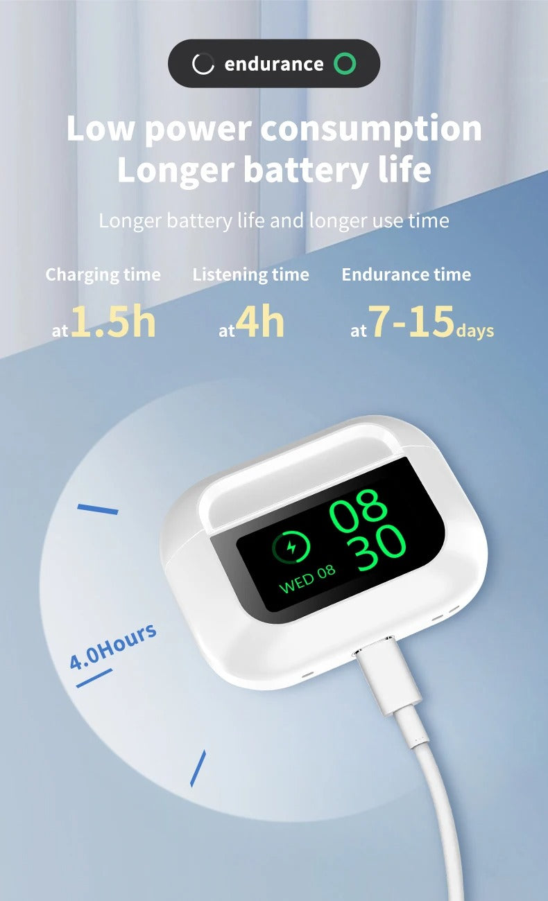 A9 pro Lcd Touch Screen Airpods With Display Control