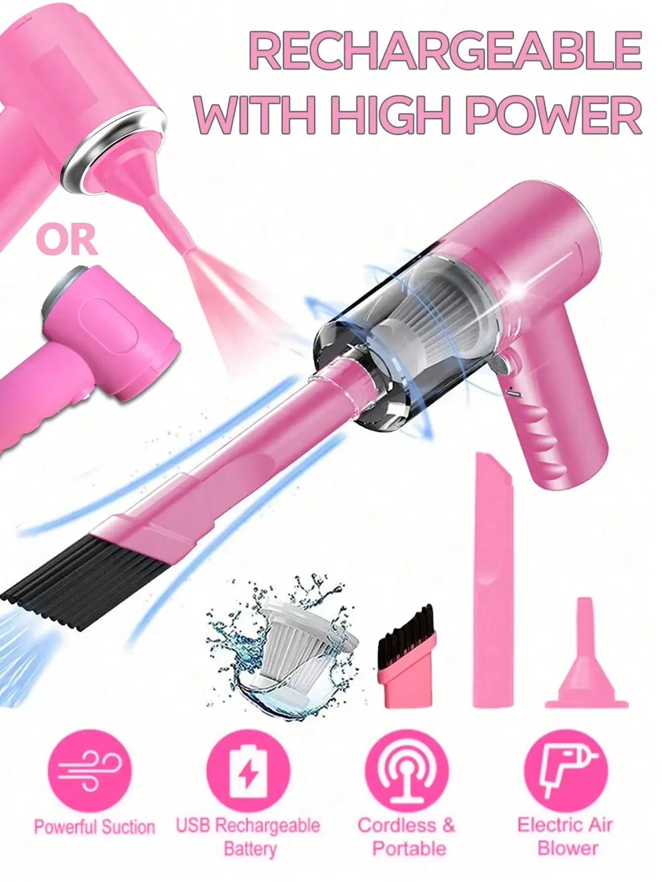 Portable Handheld Vacuum Cleaner