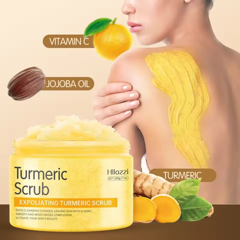 Huda Beauty Turmeric + Vitamin C Skin Scrub
