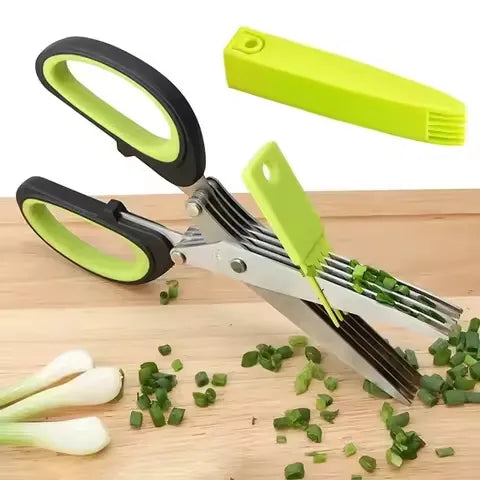5 layer Multifunctional Stainless Steel Scissors