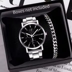 Man Bracelet Wristwatch