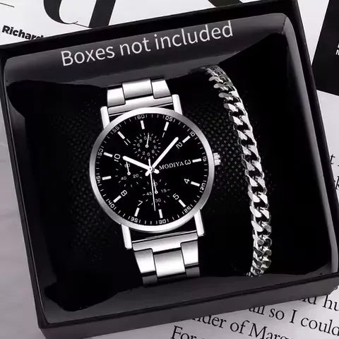 Man Bracelet Wristwatch