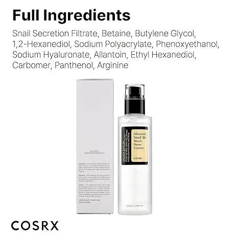 Snail Mucin 96% Power Repairing Essence 100ml