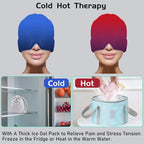 Hot & Cold Migraine Relief Ice Cap | Reusable Headache
