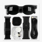 Smart Combo Set – Smartwatch + SunglasseS (6-in-1 Kit)